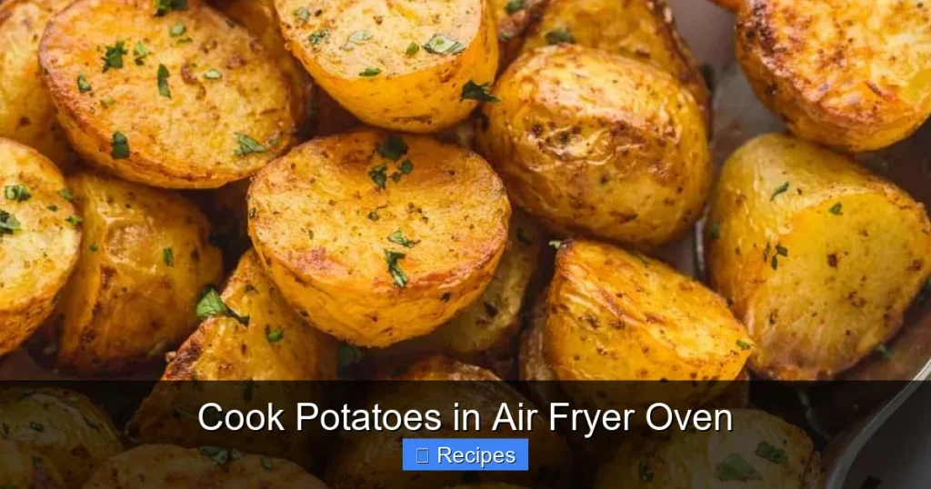 Cook Potatoes in Air Fryer Oven