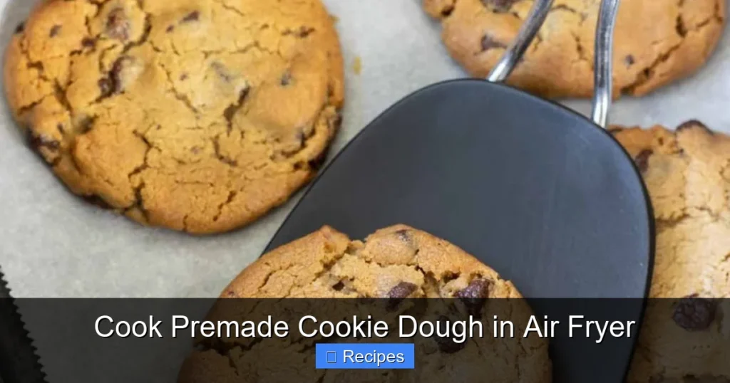 Cook Premade Cookie Dough in Air Fryer