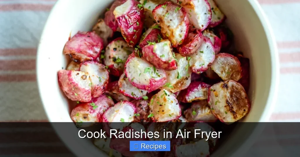 Cook Radishes in Air Fryer