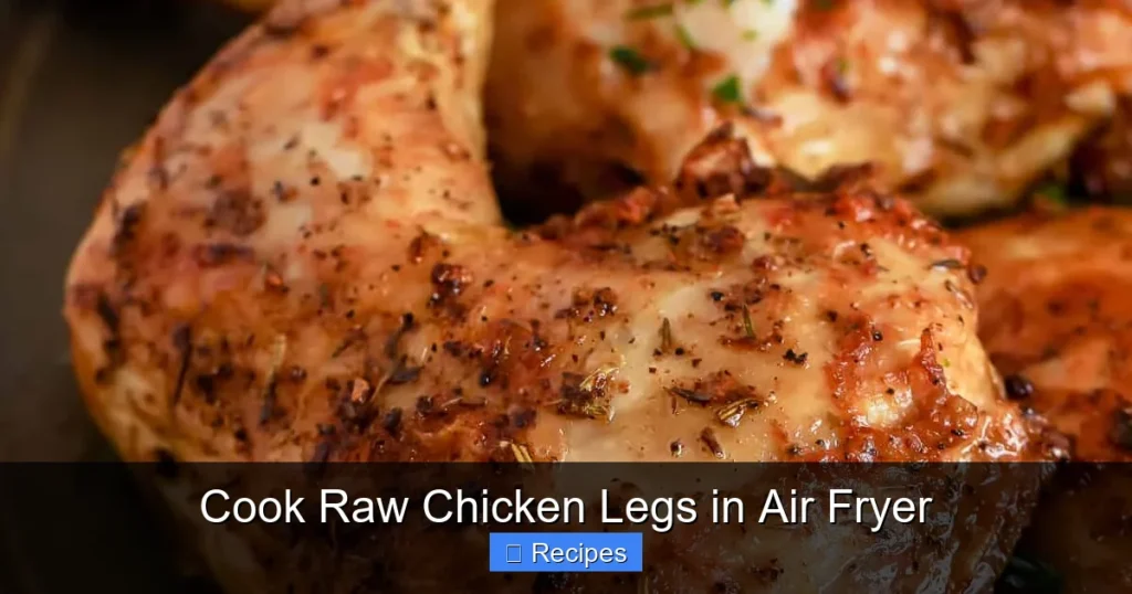 Cook Raw Chicken Legs in Air Fryer