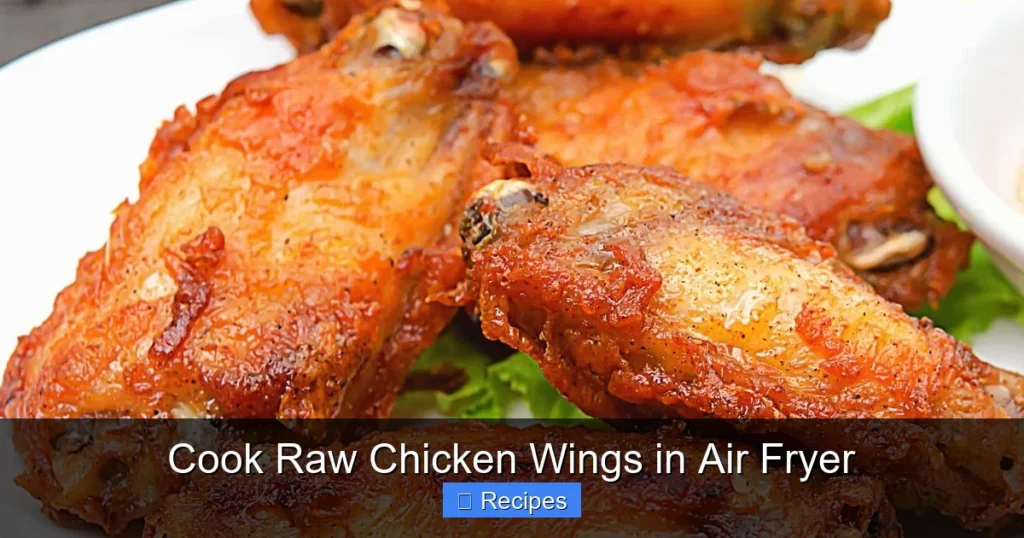 Cook Raw Chicken Wings in Air Fryer