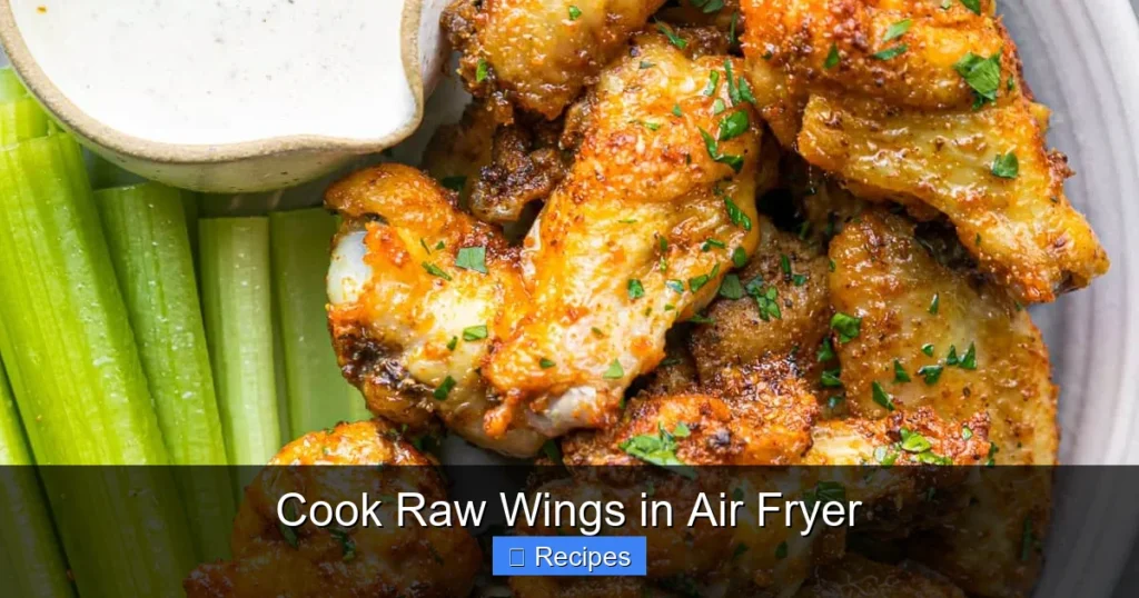 Cook Raw Wings in Air Fryer
