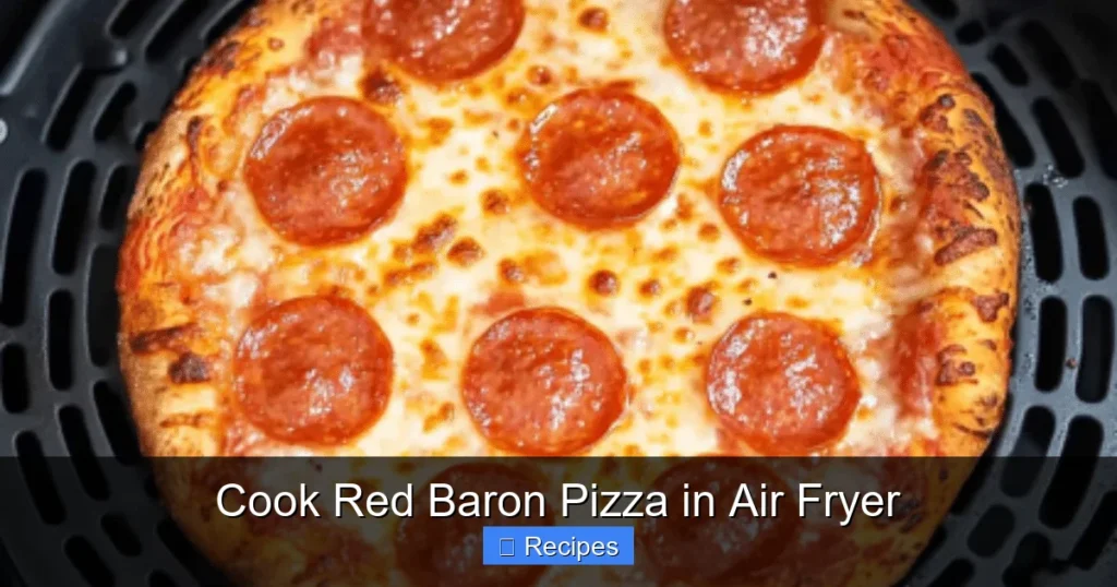 Cook Red Baron Pizza in Air Fryer