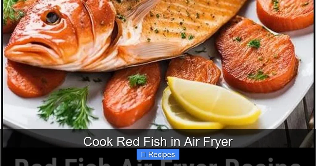 Cook Red Fish in Air Fryer