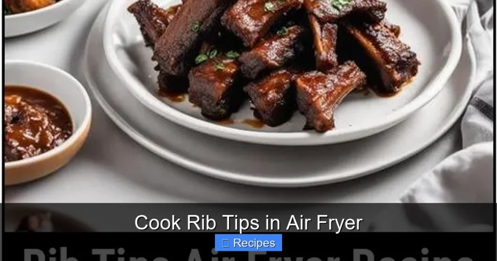 Cook Rib Tips in Air Fryer