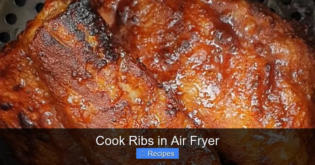 Cook Ribs in Air Fryer