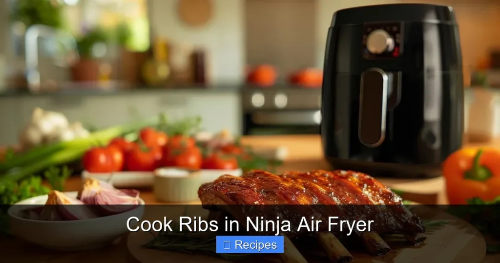Cook Ribs in Ninja Air Fryer