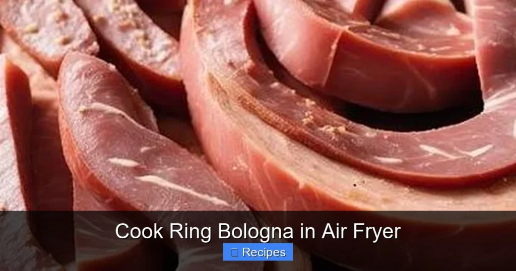 Cook Ring Bologna in Air Fryer
