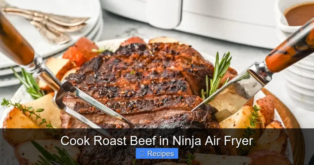 Cook Roast Beef in Ninja Air Fryer