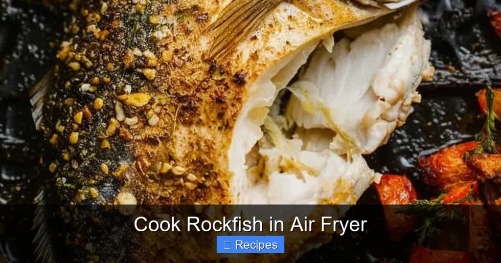 Cook Rockfish in Air Fryer