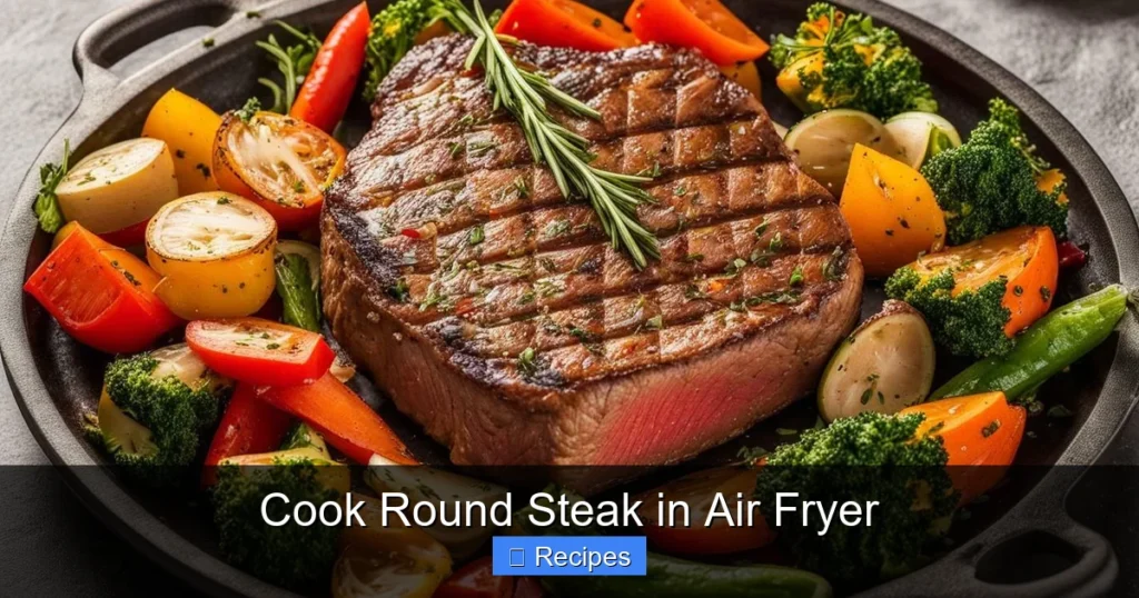 Cook Round Steak in Air Fryer