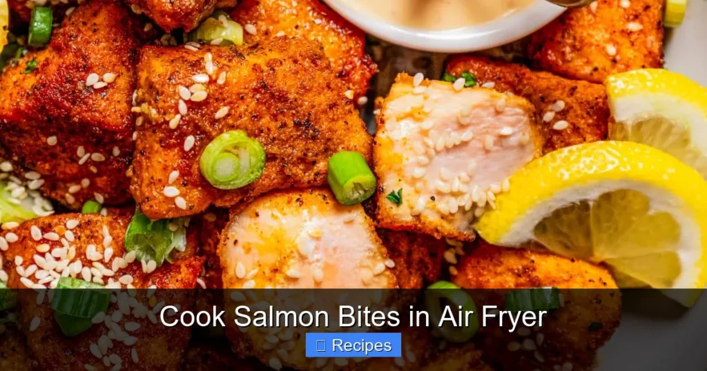 Cook Salmon Bites in Air Fryer