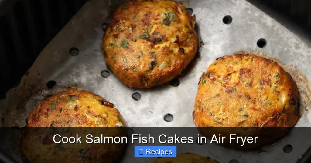 Cook Salmon Fish Cakes in Air Fryer