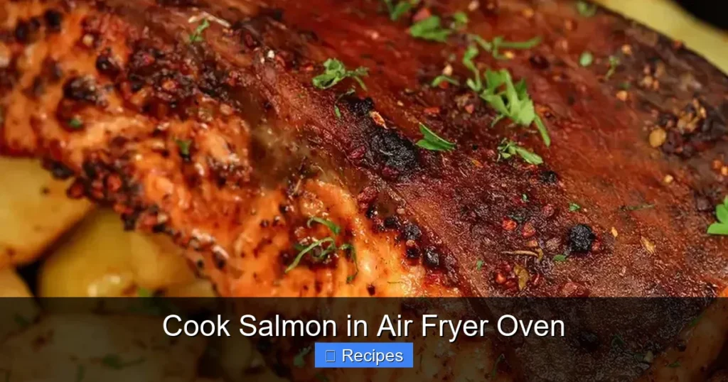 Cook Salmon in Air Fryer Oven
