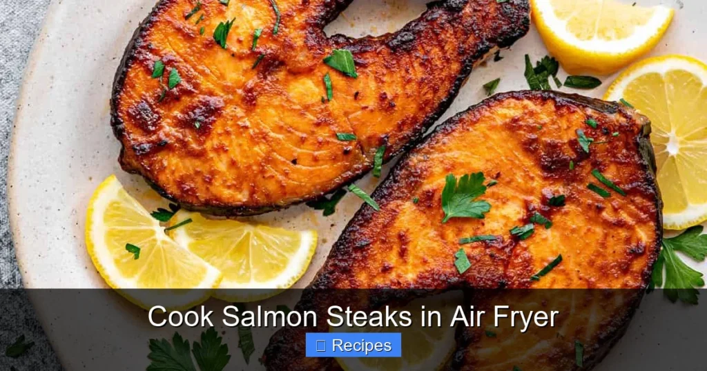 Cook Salmon Steaks in Air Fryer