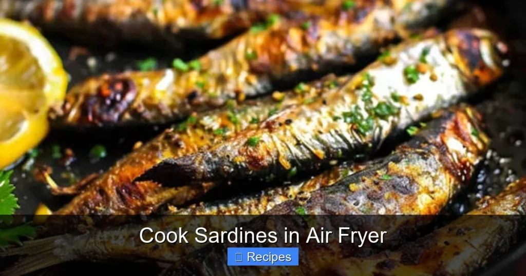 Cook Sardines in Air Fryer