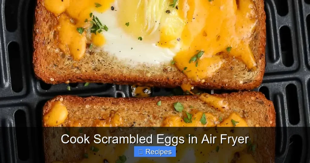 Cook Scrambled Eggs in Air Fryer