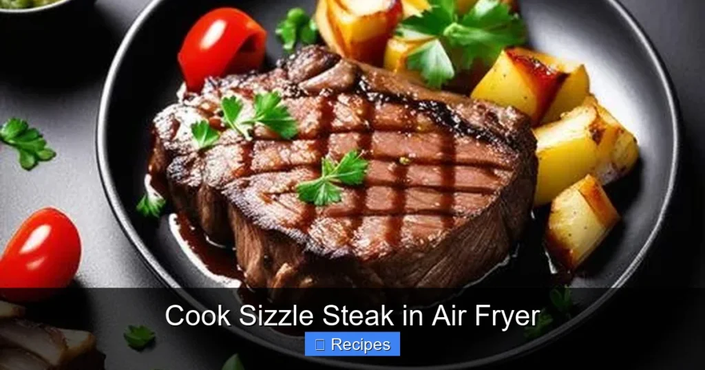 Cook Sizzle Steak in Air Fryer