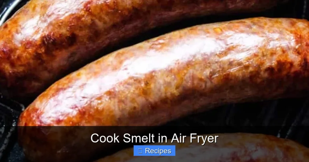 Cook Smelt in Air Fryer