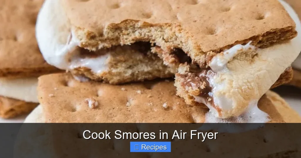 Cook Smores in Air Fryer