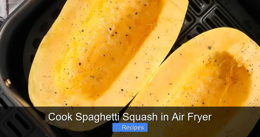 Cook Spaghetti Squash in Air Fryer