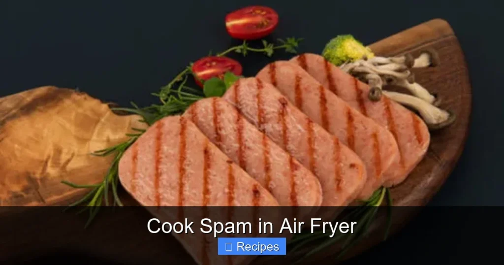 Cook Spam in Air Fryer