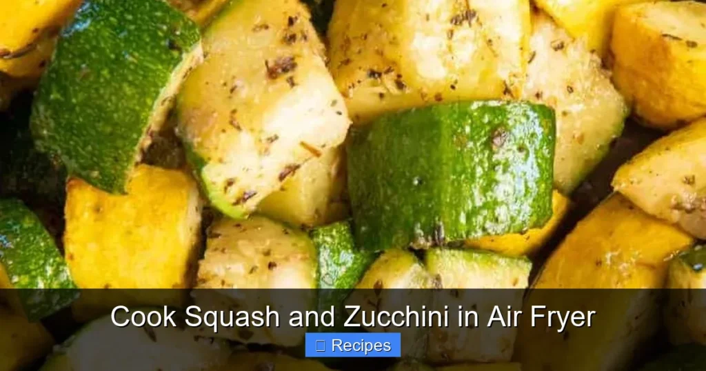 Cook Squash and Zucchini in Air Fryer