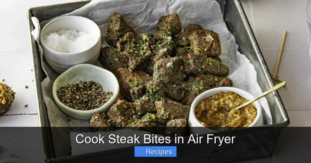 Cook Steak Bites in Air Fryer