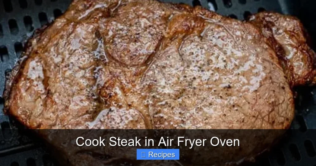 Cook Steak in Air Fryer Oven