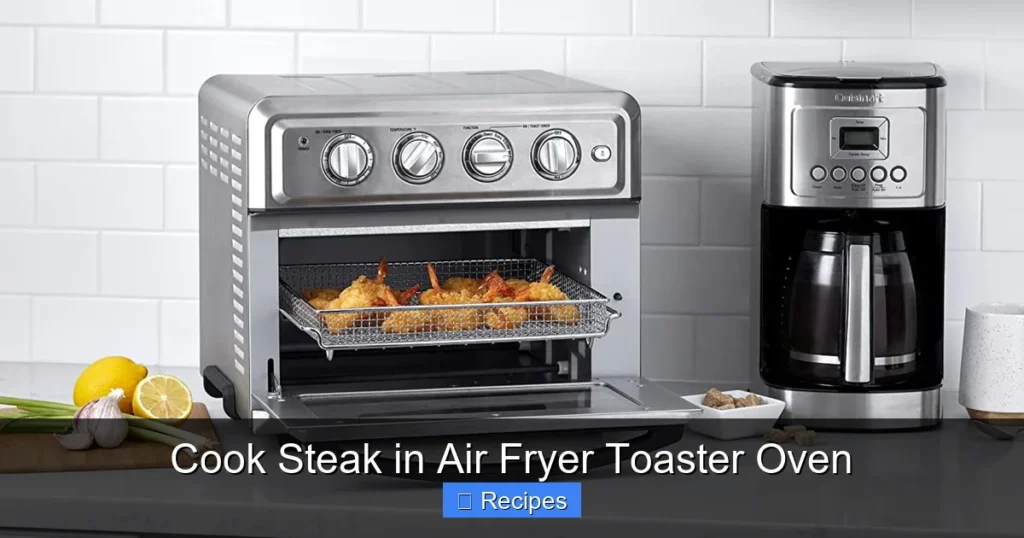 Cook Steak in Air Fryer Toaster Oven
