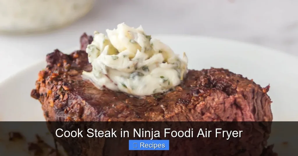 Cook Steak in Ninja Foodi Air Fryer