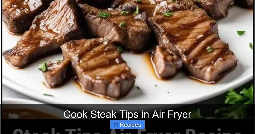 Cook Steak Tips in Air Fryer