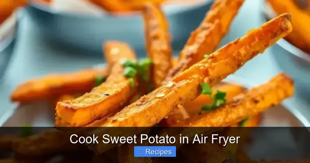 Cook Sweet Potato in Air Fryer