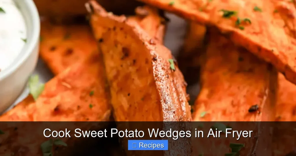 Cook Sweet Potato Wedges in Air Fryer Cook Sweet Potato Wedges in Air Fryer