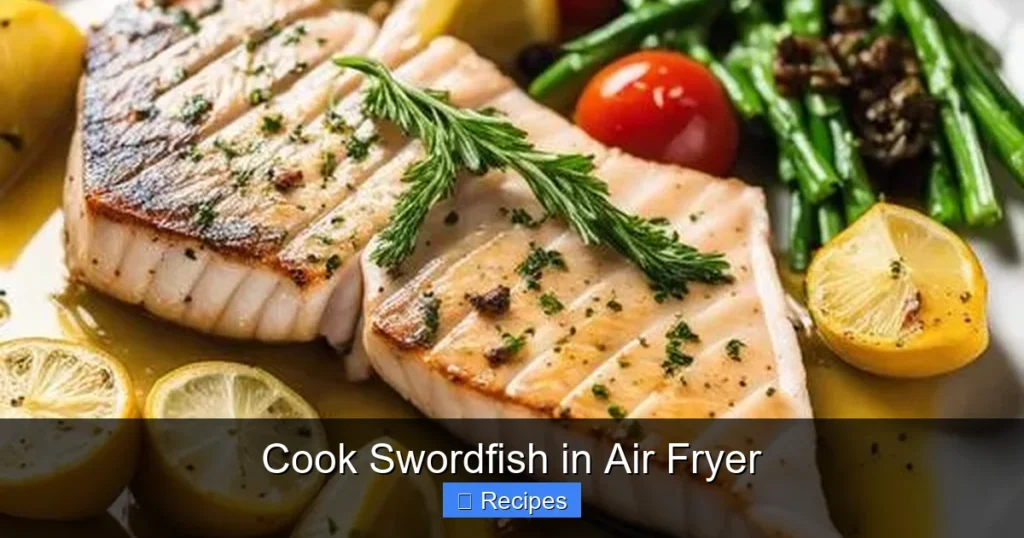 Cook Swordfish in Air Fryer