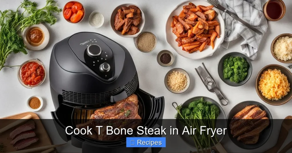 Cook T Bone Steak in Air Fryer