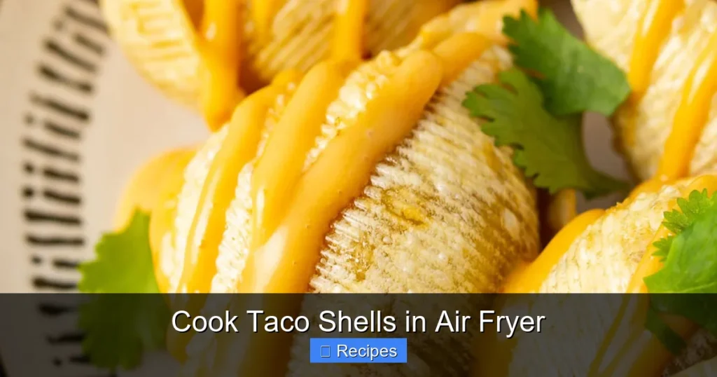 Cook Taco Shells in Air Fryer