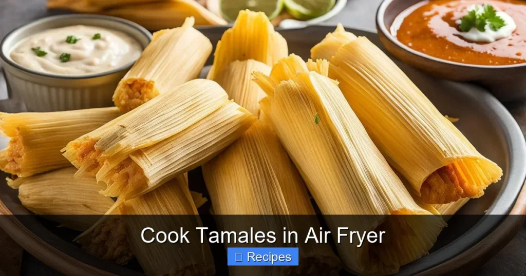Cook Tamales in Air Fryer