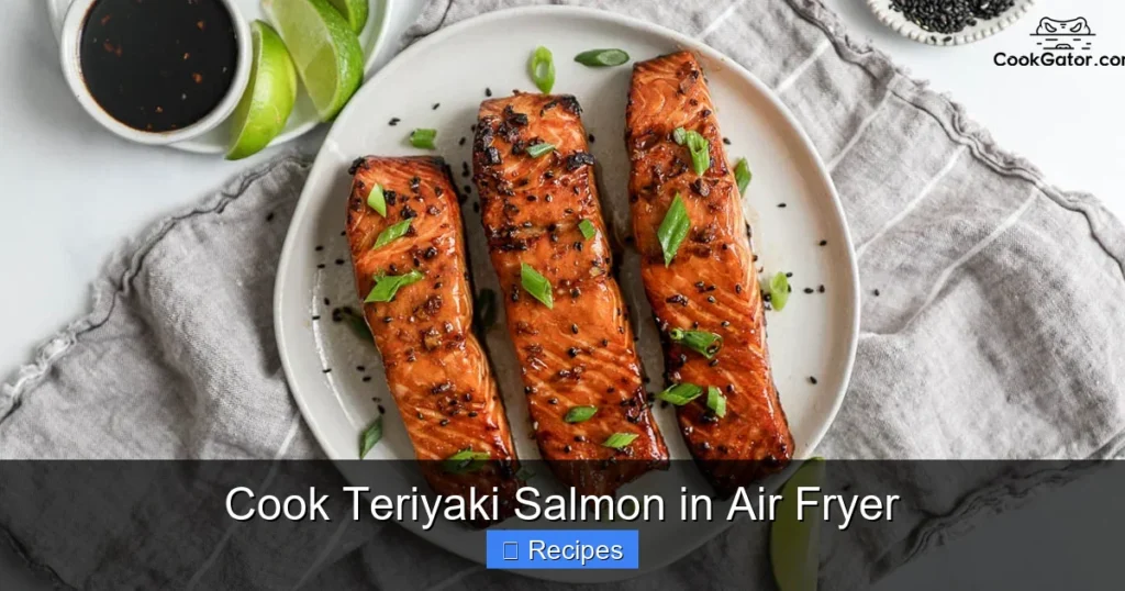 Cook Teriyaki Salmon in Air Fryer Cook Teriyaki Salmon in Air Fryer