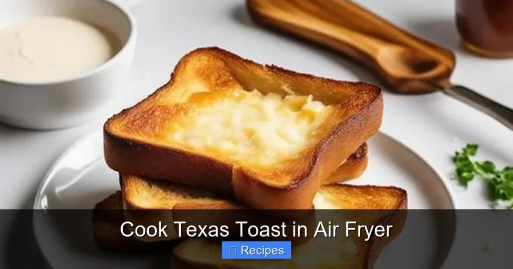 Cook Texas Toast in Air Fryer