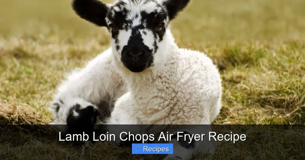 Lamb Loin Chops Air Fryer Recipe