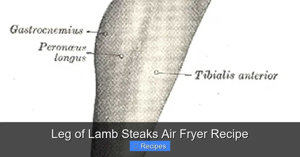 Leg of Lamb Steaks Air Fryer Recipe
