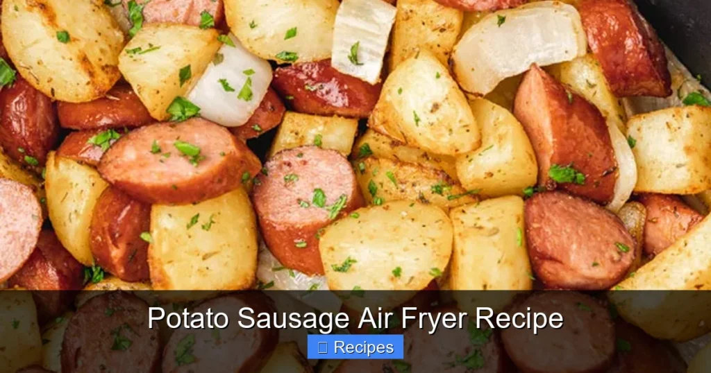 Potato Sausage Air Fryer Recipe Potato Sausage Air Fryer Recipe