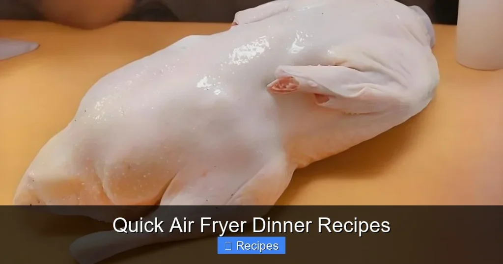 Quick Air Fryer Dinner Recipes