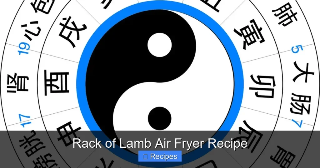 Rack of Lamb Air Fryer Recipe Rack of Lamb Air Fryer Recipe