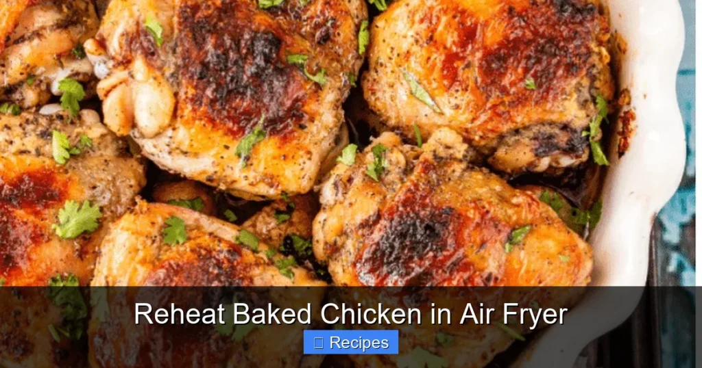 Reheat Baked Chicken in Air Fryer