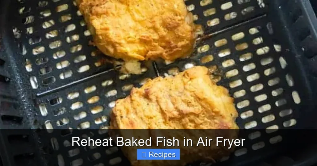 Reheat Baked Fish in Air Fryer