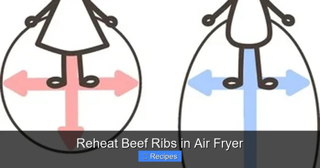 Reheat Beef Ribs in Air Fryer