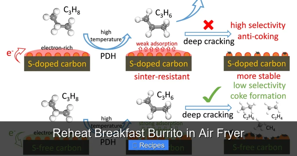 Reheat Breakfast Burrito in Air Fryer
