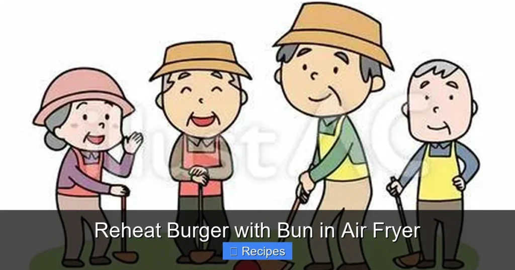 Reheat Burger with Bun in Air Fryer Reheat Burger with Bun in Air Fryer